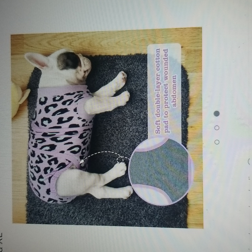 🐕🐾FUANEY RECOVERY SUIT FOR DOGS SMALL🐾NWT
